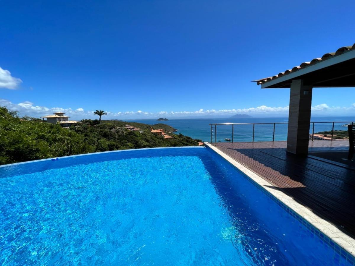 Buzios, Casa Inteira De Frente Para O Mar Em Joao Fernandes, Fabulosa, A Melhor Vista, Mansao Bella Vista Búzios Eksteriør billede