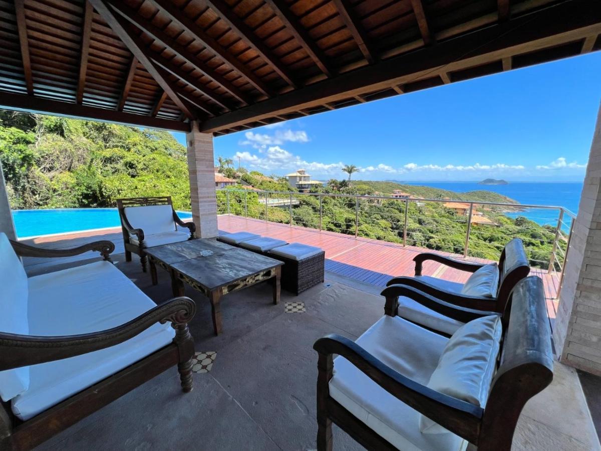 Buzios, Casa Inteira De Frente Para O Mar Em Joao Fernandes, Fabulosa, A Melhor Vista, Mansao Bella Vista Búzios Eksteriør billede