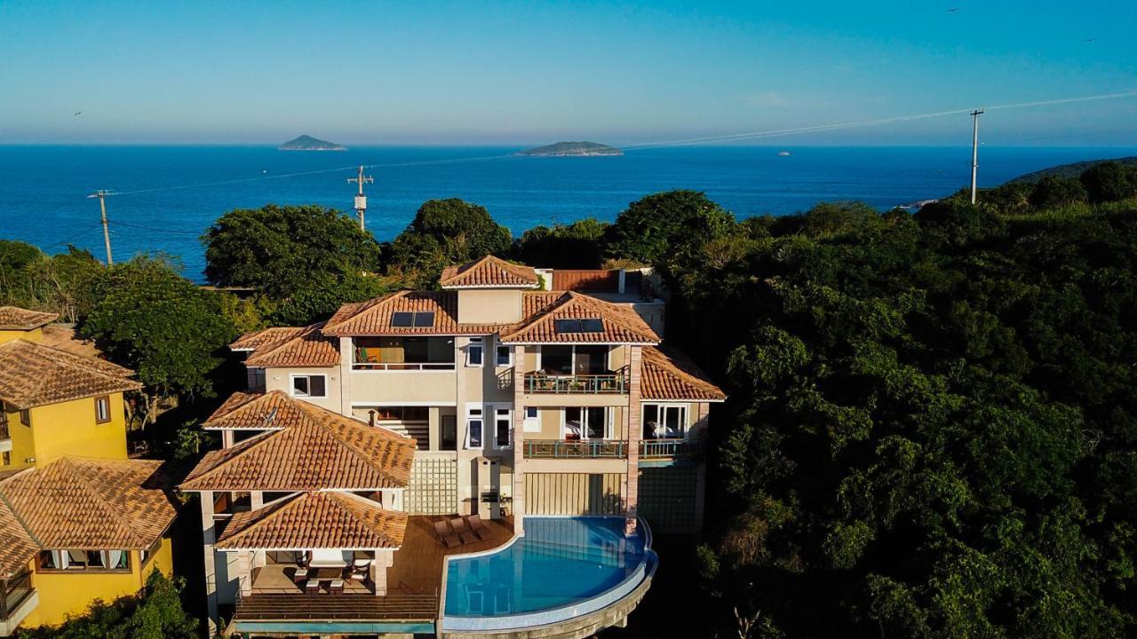 Buzios, Casa Inteira De Frente Para O Mar Em Joao Fernandes, Fabulosa, A Melhor Vista, Mansao Bella Vista Búzios Eksteriør billede