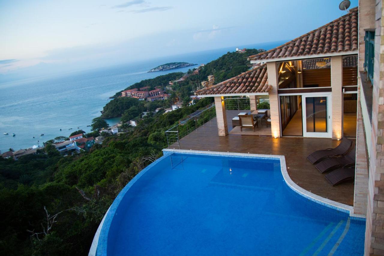 Buzios, Casa Inteira De Frente Para O Mar Em Joao Fernandes, Fabulosa, A Melhor Vista, Mansao Bella Vista Búzios Eksteriør billede