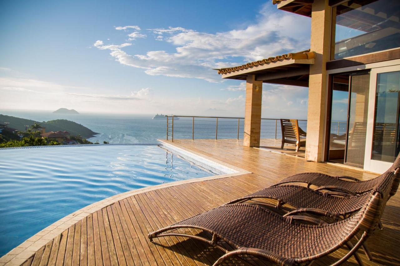 Buzios, Casa Inteira De Frente Para O Mar Em Joao Fernandes, Fabulosa, A Melhor Vista, Mansao Bella Vista Búzios Eksteriør billede